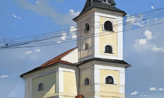 kostel svatého Jeronýma v Křetíně – spring