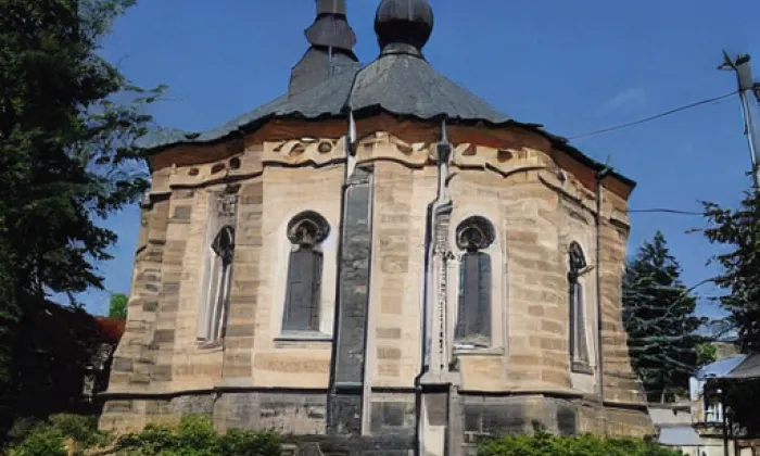 kostel svatého Jiří (Dolní Branná) – akvarel
