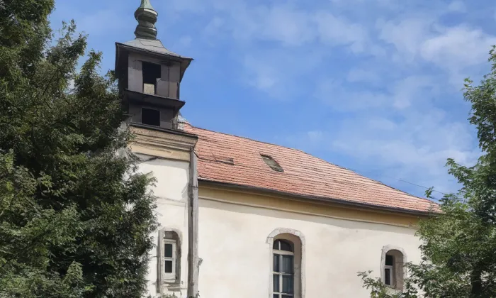 kostel svatého Jiří (Kochov) – akvarel