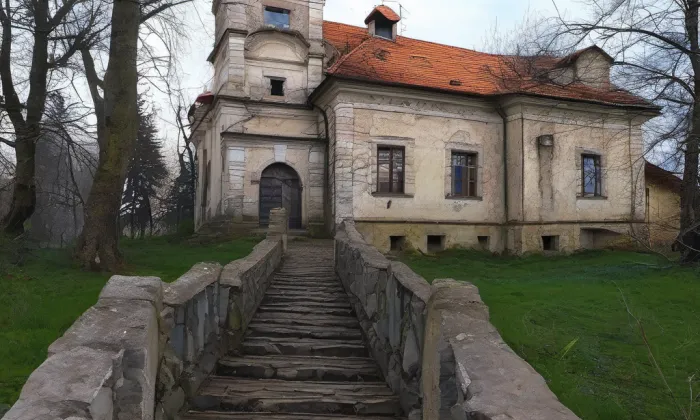 kostel svatého Jiří (Rudná) – spring