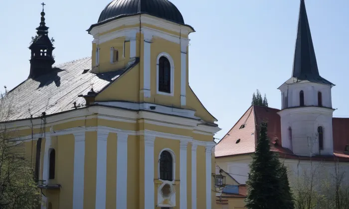 Kostel svatého Jiljí (Chropyně) – spring