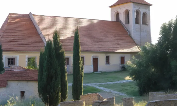 kostel svatého Jošta (Dolní Pertoltice) – summer