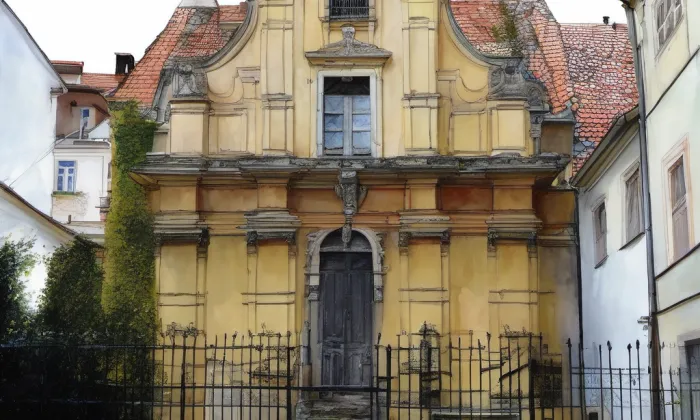 Kostel svatého Josefa (Praha) – akvarel
