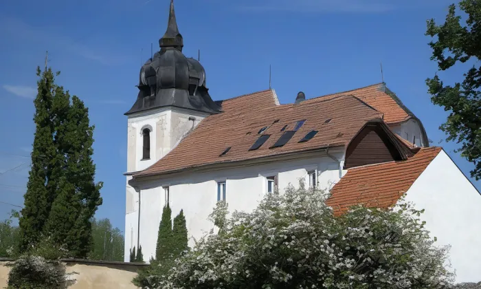 kostel svatého Martina (Bošilec) – spring