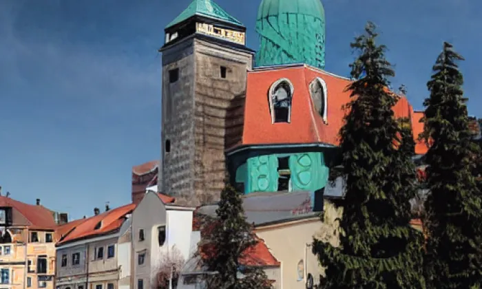 Kostel svatého Martina (Sedlčany) – autumn