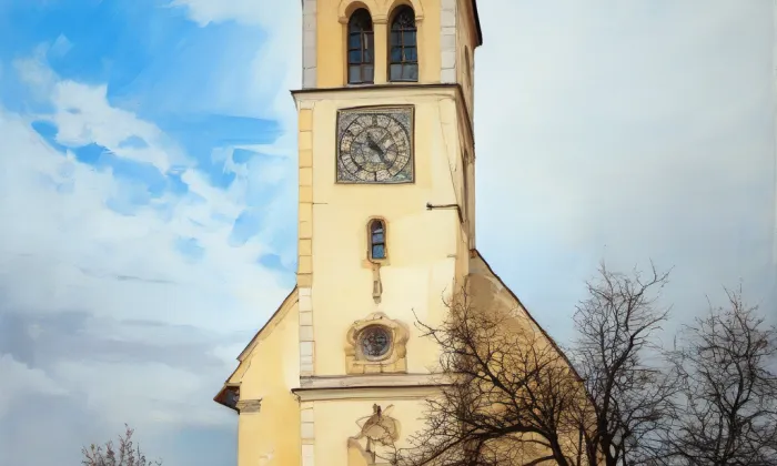 Kostel svatého Martina ve Vidimi – spring