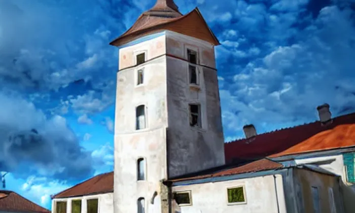 kostel svatého Michala (Želetava) – autumn