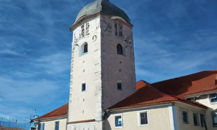 kostel svatého Michala (Želetava) – noc