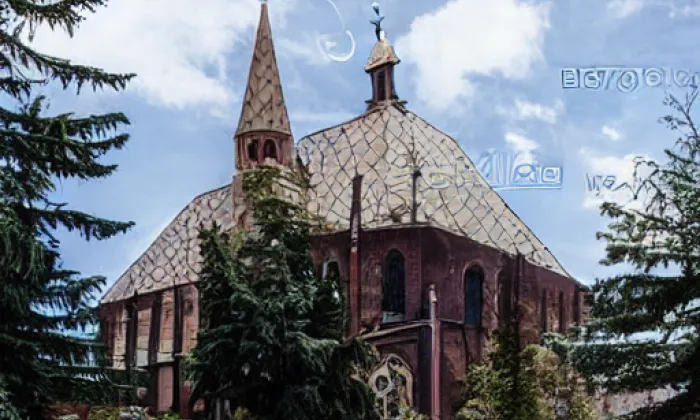 kostel svatého Ondřeje (Hodslavice) – akvarel
