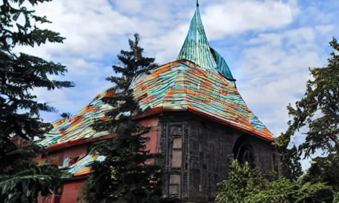 kostel svatého Ondřeje (Hodslavice) – noc