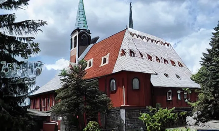 kostel svatého Ondřeje (Hodslavice) – winter