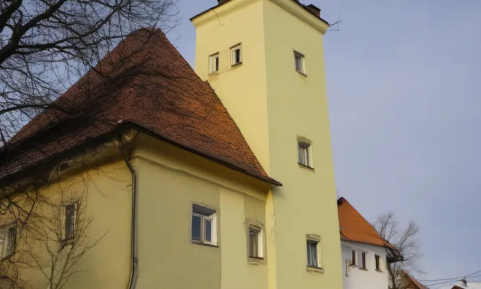 kostel svatého Ondřeje (Roubanina) – winter