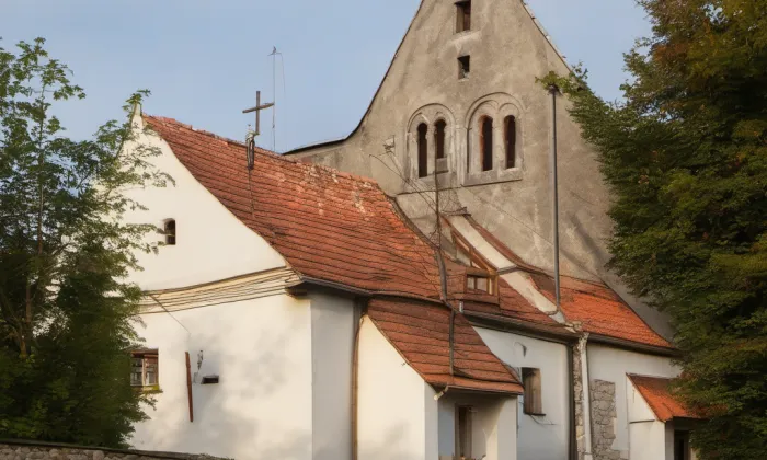 kostel svatého Petra a Pavla (Řeznovice) – summer