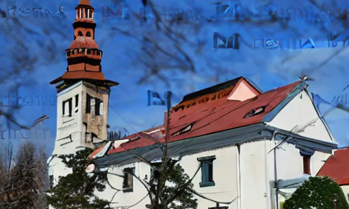 Kostel svatého Petra a Pavla (Horní Bobrová) – winter