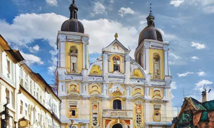 kostel svatého Petra a Pavla (Nová Říše) – summer