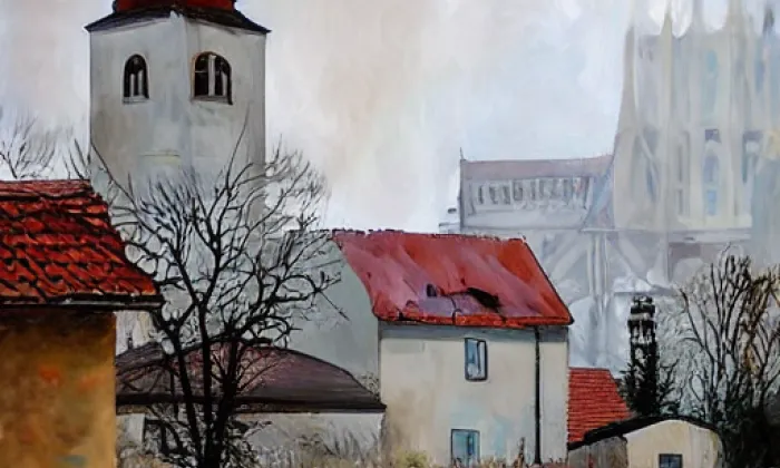 kostel svatého Prokopa (Křtěnov) – spring
