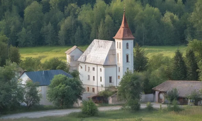 kostel svatého Tomáše (Domašov) – summer