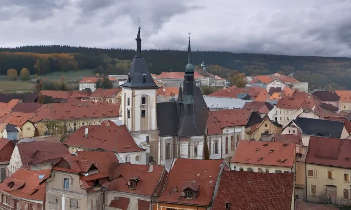 kostel svatého Tomáše (Praha) – autumn