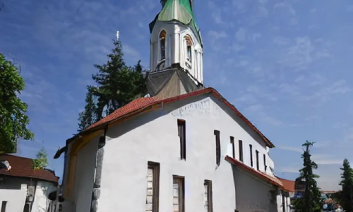 kostel svatého Václava (Chlum) – winter