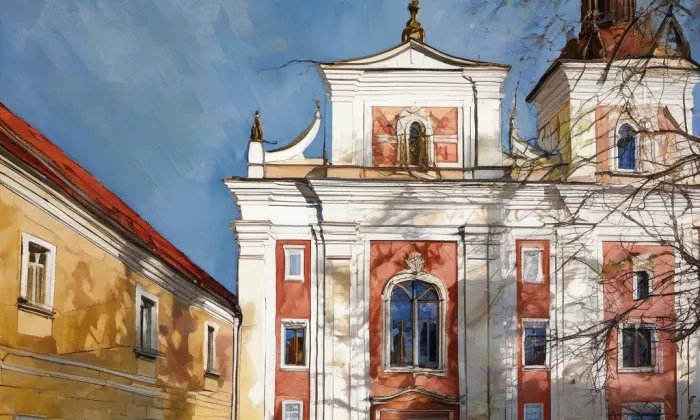 Kostel svatého Václava v Bělé pod Bezdězem – spring