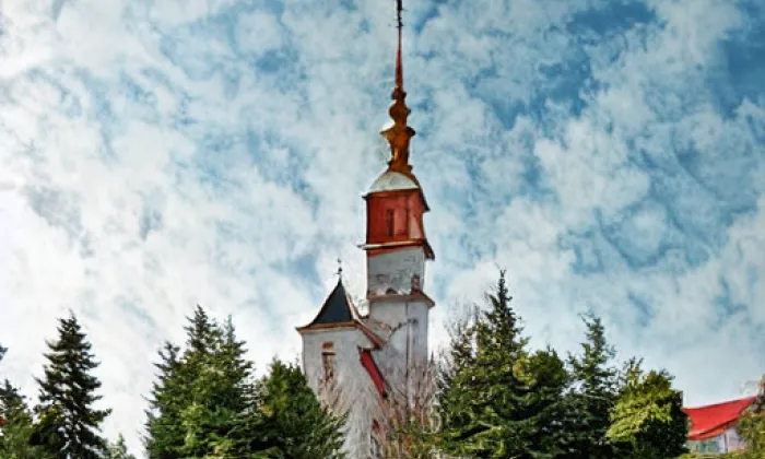 Kostel svatého Václava v Bohnicích – winter