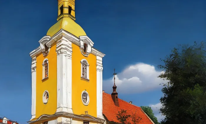 kostel svatého Víta v Kolíně – spring