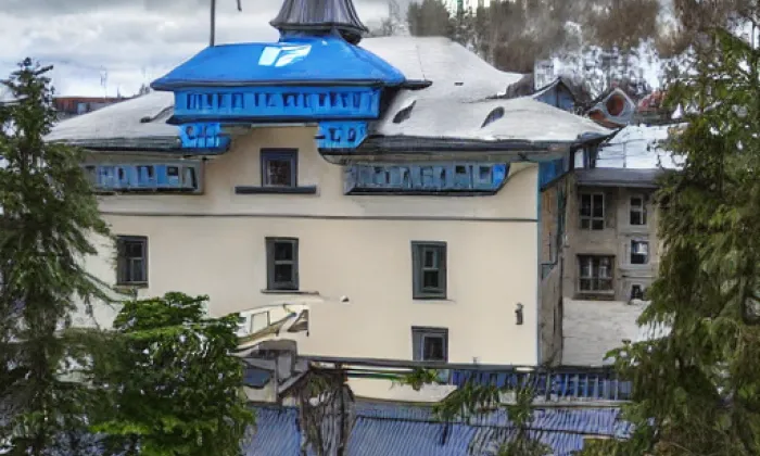 Kostel svatého Valentina (Novosedlice) – winter