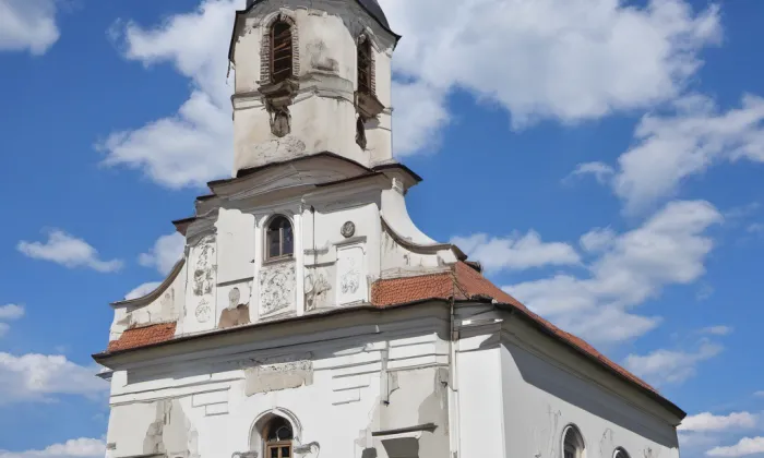 Kostel svatého Vavřince (Žebrák) – noc