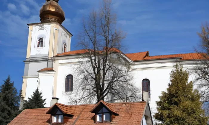 Kostel svatého Vavřince (Bohdalov) – autumn