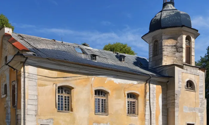 Kostel svatého Vavřince (Verušičky) – summer