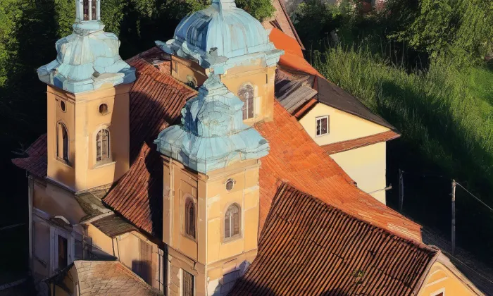 Kostel svatého Vavřince na Petříně – spring