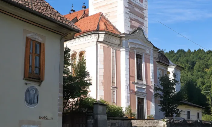 Kostel svatého Vendelína (Perštejn) – summer