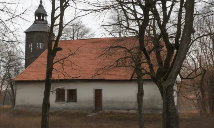 Kostel svatého Zikmunda (Velká Hraštice) – winter