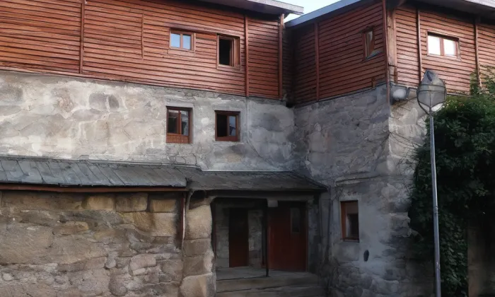 Kostel U Jákobova žebříku – akvarel