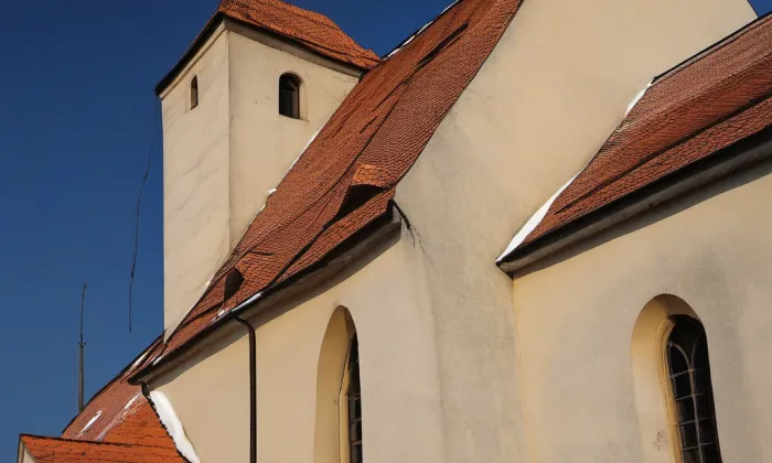Kostel Umučení svatého Jana Křtitele (Žumberk) – winter