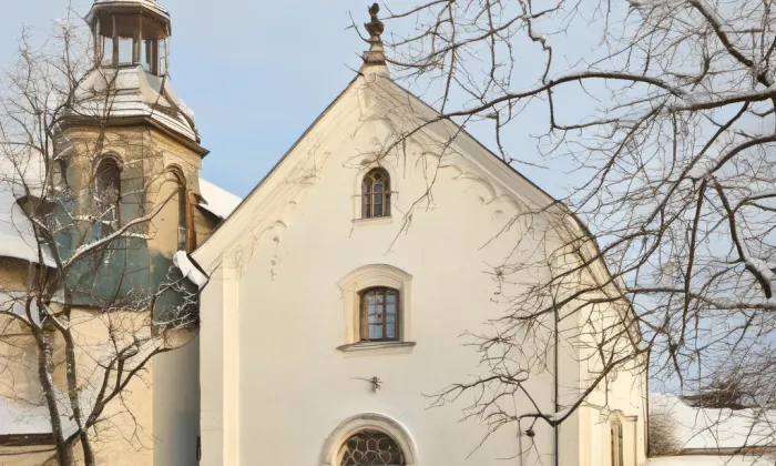 kostel Všech Svatých (Žumberk) – winter