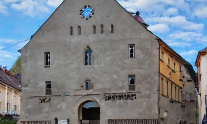 kostel Zvěstování Páně (Olomouc) – akvarel