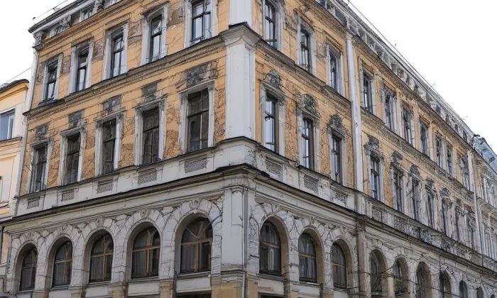 Lannův palác – akvarel