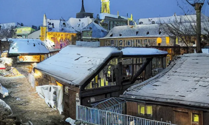 most přes plavební kanál ve Vraňanech – noc