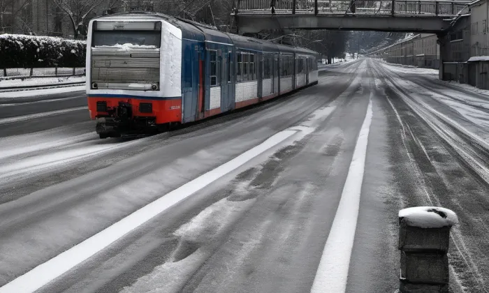 nábřeží Ludvíka Svobody – winter