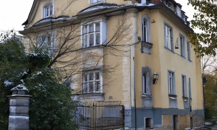 Na baště sv. Ludmily – winter
