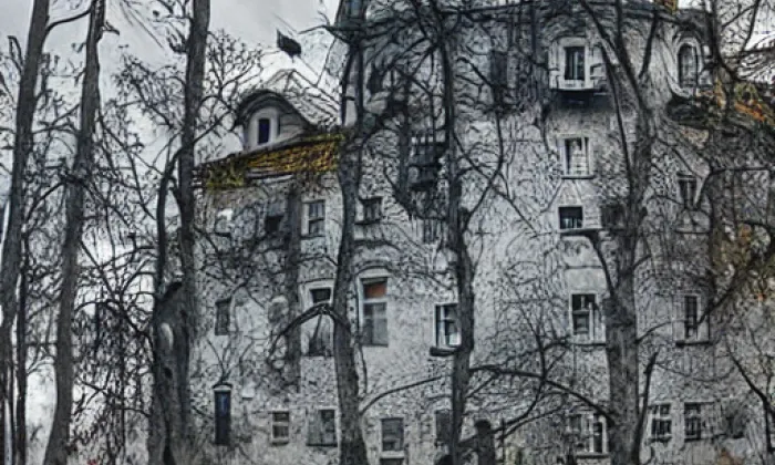 Nový hrad (Lužná) – autumn