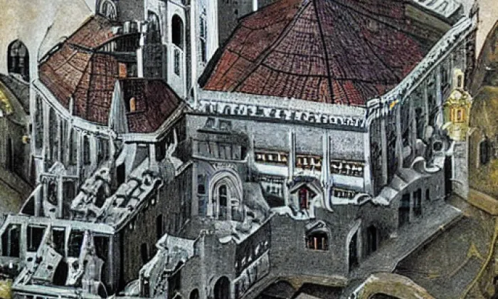 Nový hrad (Lužná) – iluminace