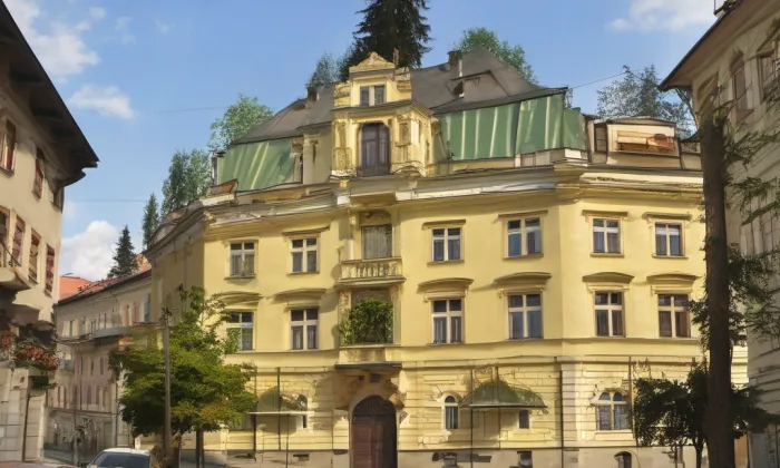 Okresní dům ve Slaném – summer