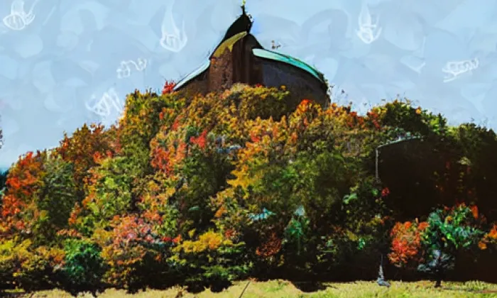 Oltářík – akvarel