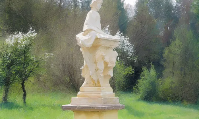 Památník obětí druhé světové války v Javoříčku – spring