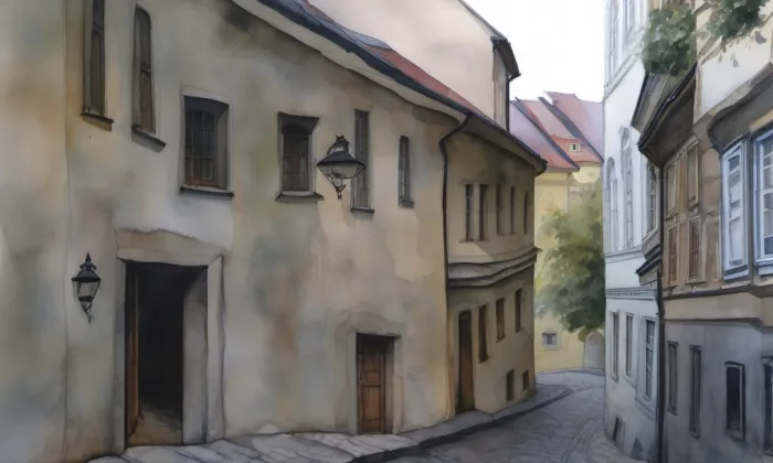 Rámová – akvarel