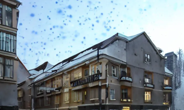 Redemptoristická kolej (Jiříkov) – winter