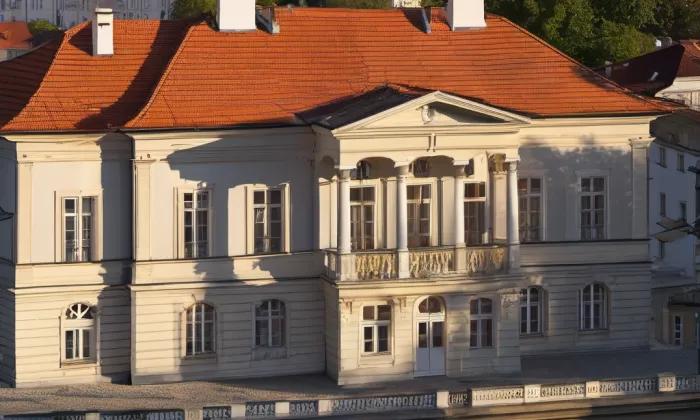Richterova vila – noc