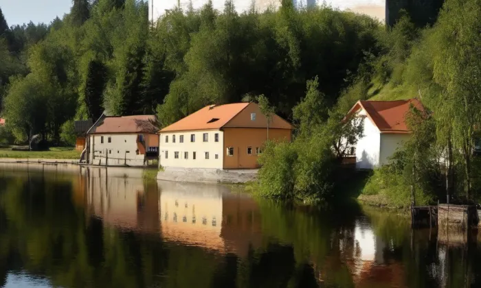 Rožmberk (Rožmberk nad Vltavou) – noc